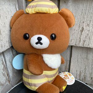 Rilakkuma Plush Bumblebee Honey Forest Wings Sanx 2018 New Tags